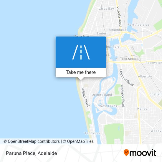 Paruna Place map