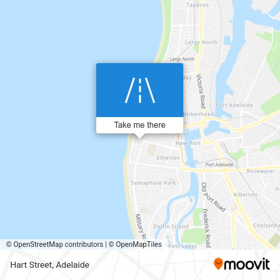 Hart Street map