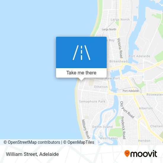 William Street map
