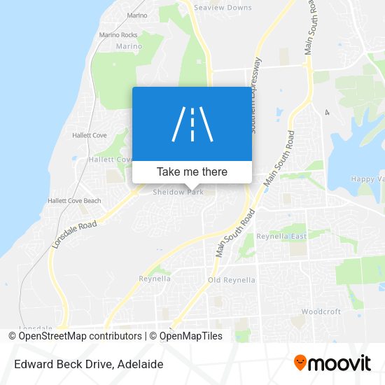 Edward Beck Drive map
