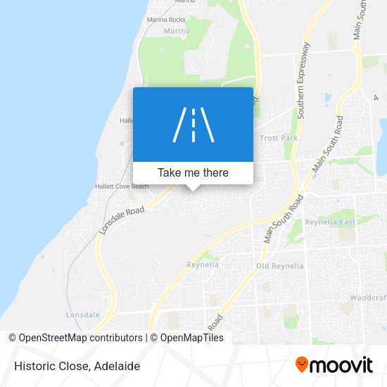 Historic Close map