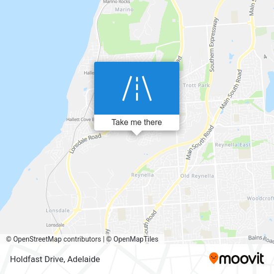Holdfast Drive map