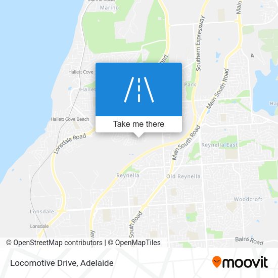 Locomotive Drive map