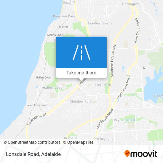 Lonsdale Road map