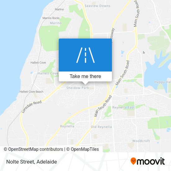 Nolte Street map