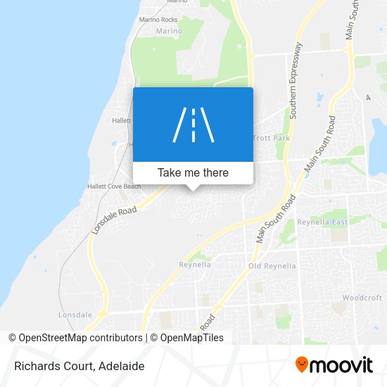 Richards Court map