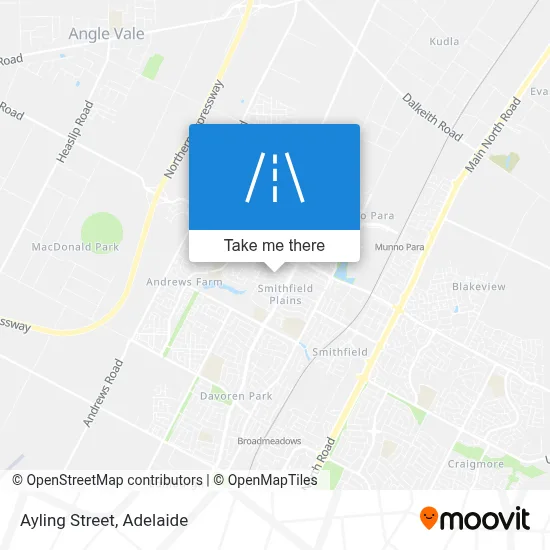 Ayling Street map