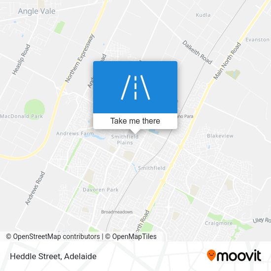 Heddle Street map
