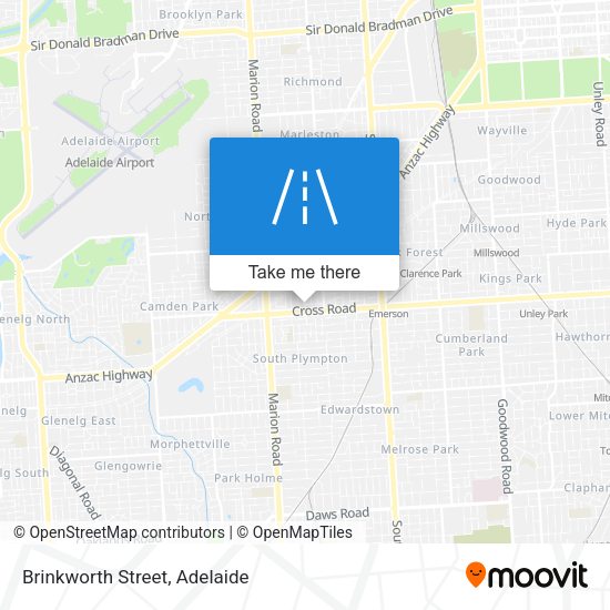 Brinkworth Street map
