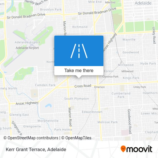 Kerr Grant Terrace map