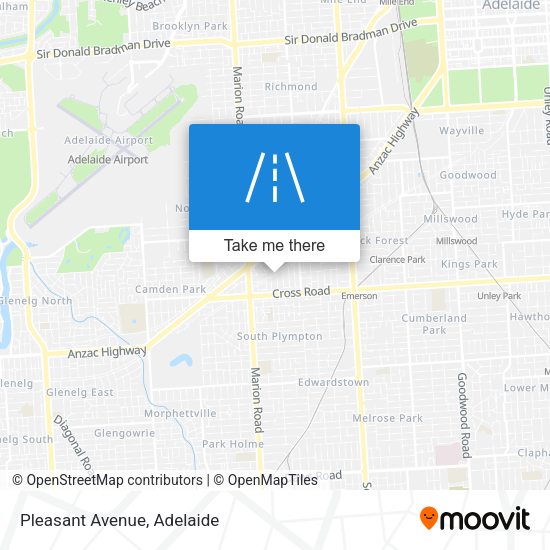 Pleasant Avenue map