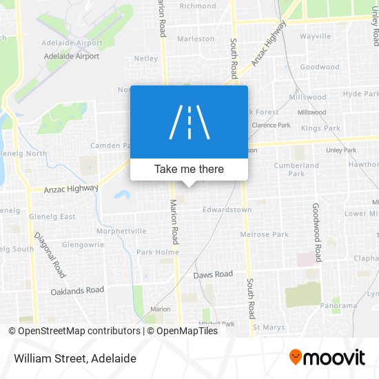 William Street map