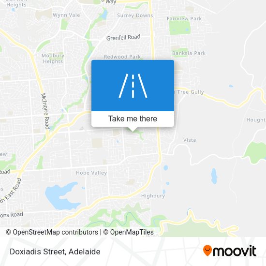 Doxiadis Street map