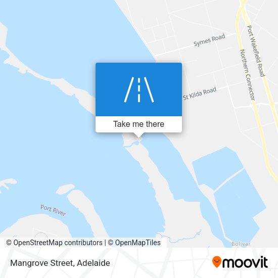 Mangrove Street map