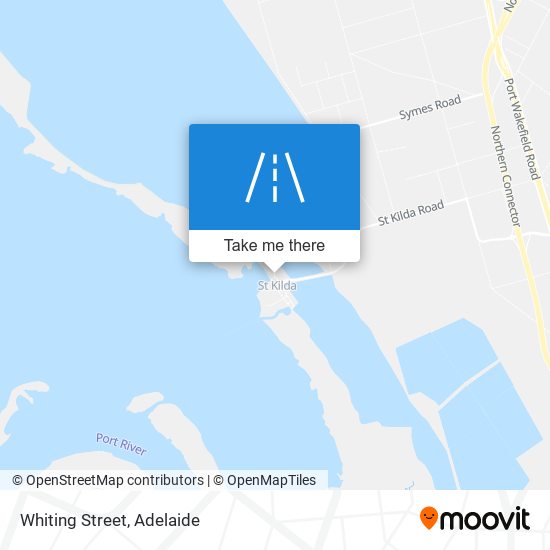 Whiting Street map