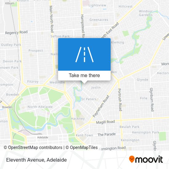 Eleventh Avenue map