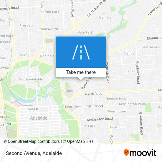 Second Avenue map