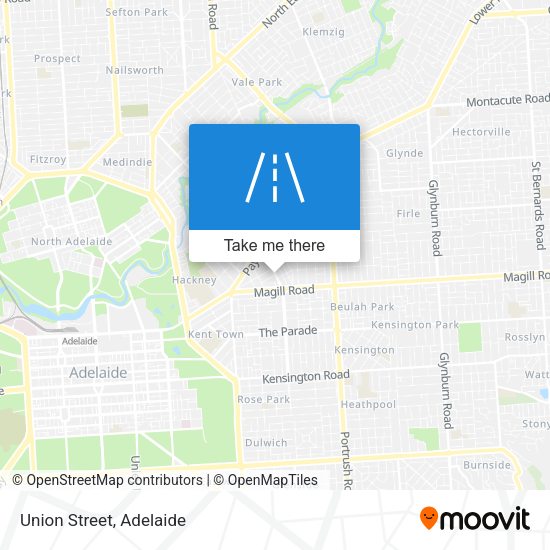 Union Street map