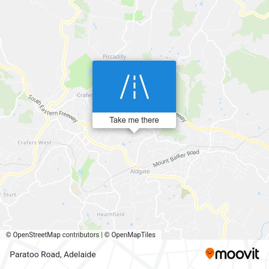 Paratoo Road map