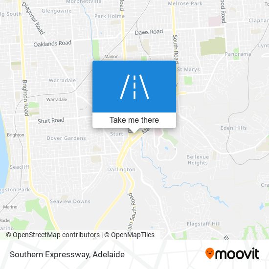 Southern Expressway map