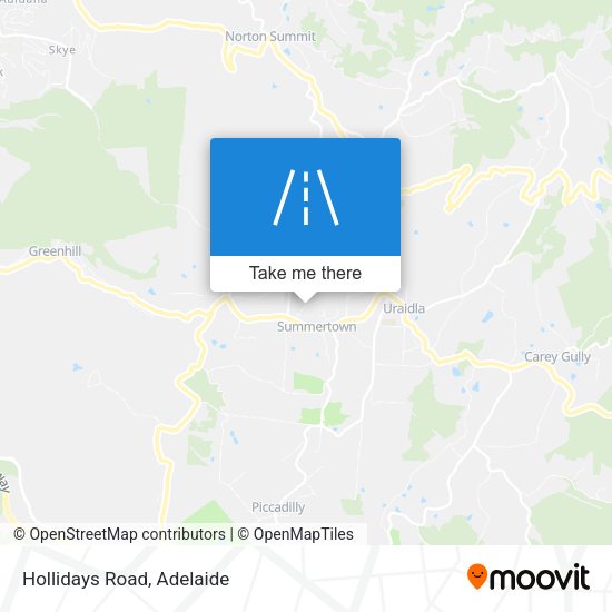 Hollidays Road map