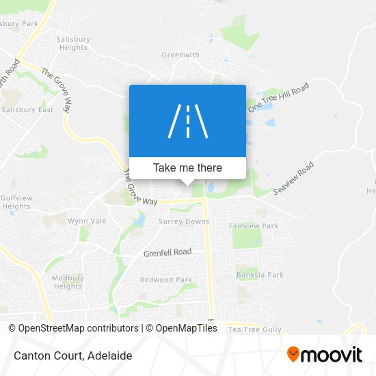 Canton Court map