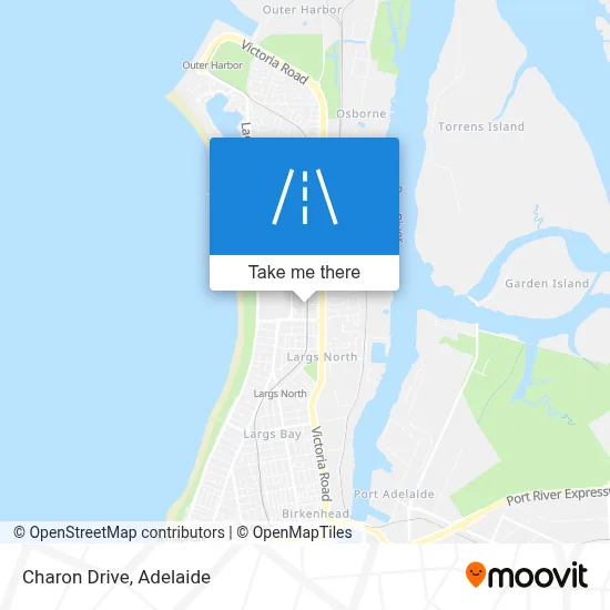 Charon Drive map