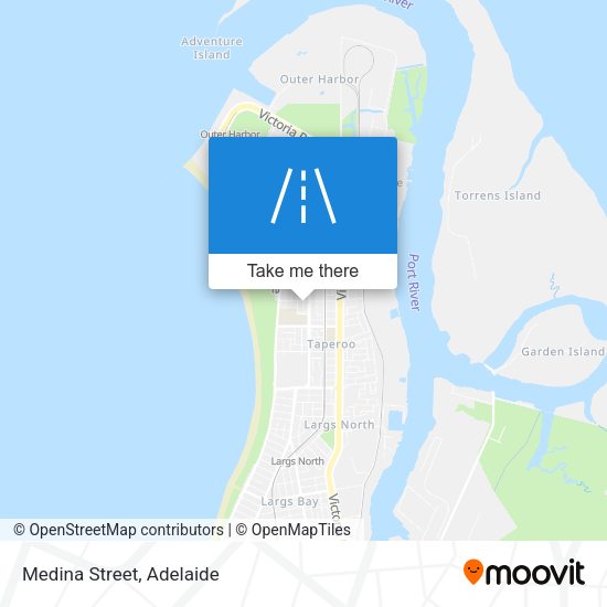Medina Street map