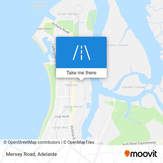 Mersey Road map