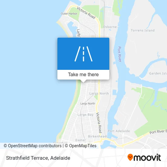 Mapa Strathfield Terrace