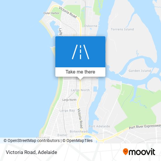 Victoria Road map