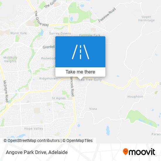 Angove Park Drive map