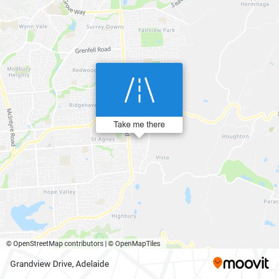 Grandview Drive map