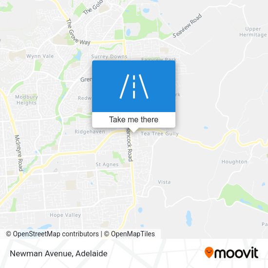 Newman Avenue map