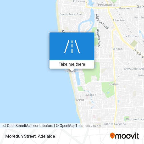 Moredun Street map