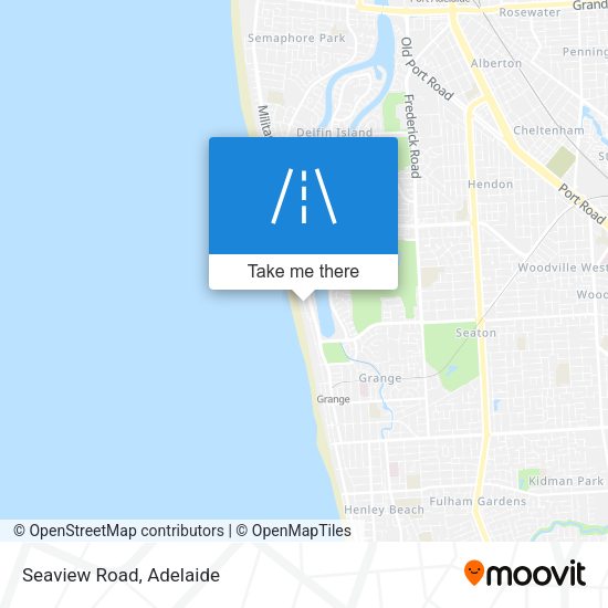 Seaview Road map