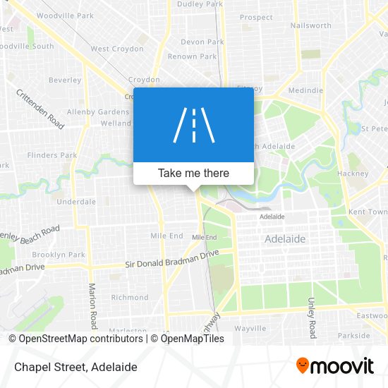 Chapel Street map