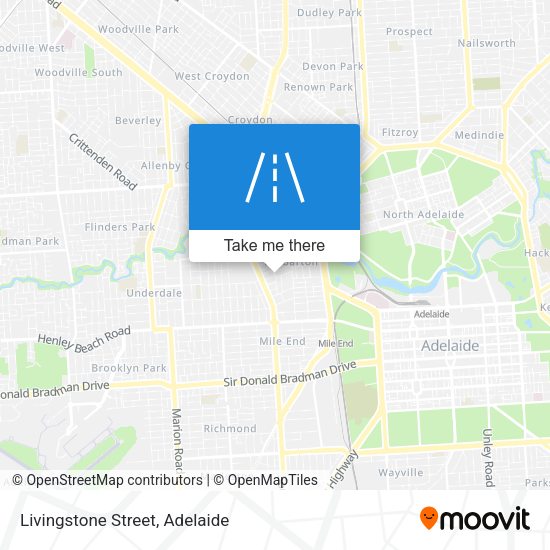 Livingstone Street map