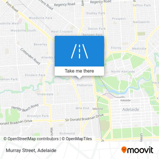 Murray Street map