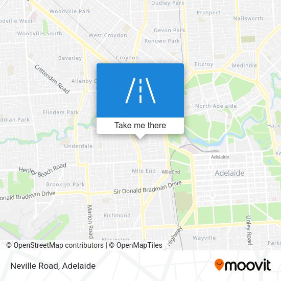 Neville Road map