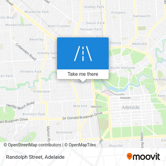 Randolph Street map