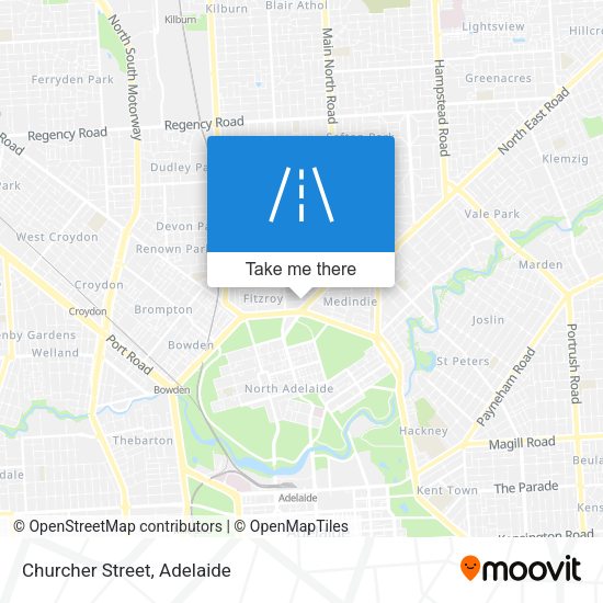 Churcher Street map
