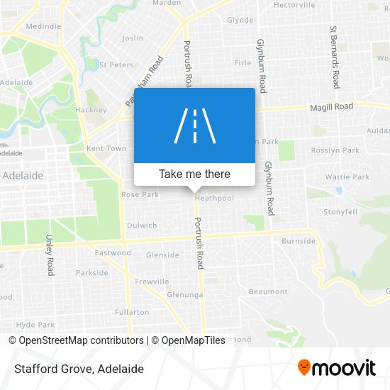 Stafford Grove map