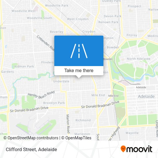 Clifford Street map