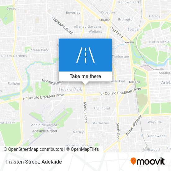 Frasten Street map