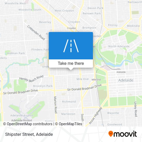 Shipster Street map
