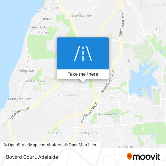 Bovard Court map