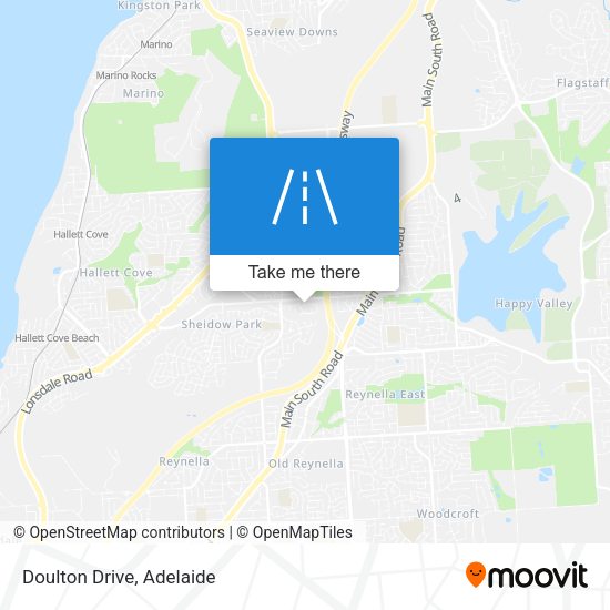 Doulton Drive map