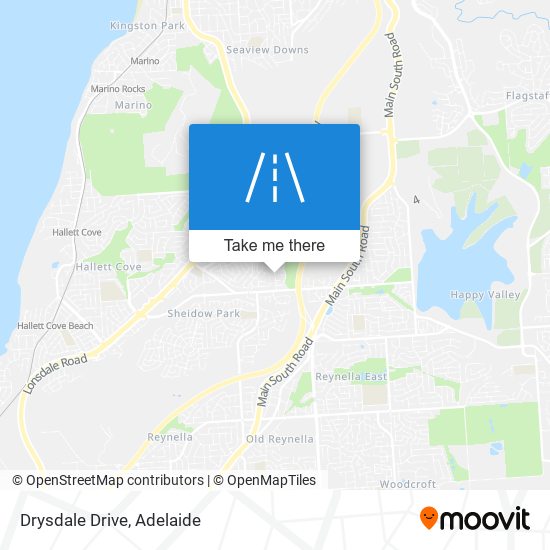 Drysdale Drive map