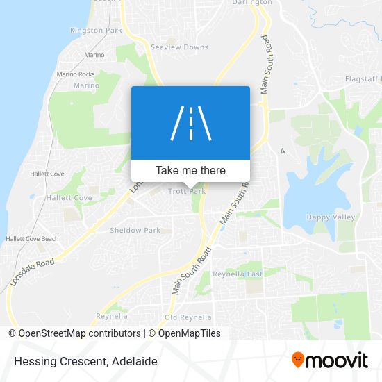 Hessing Crescent map